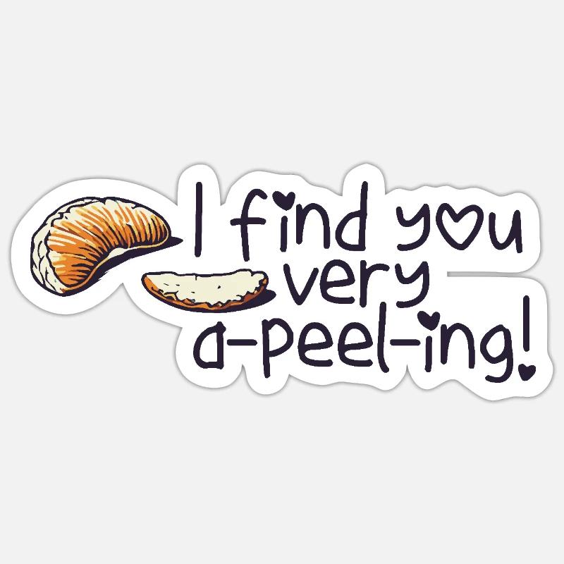 A-peel-ing Sticker taille S (10 x 10 cm)