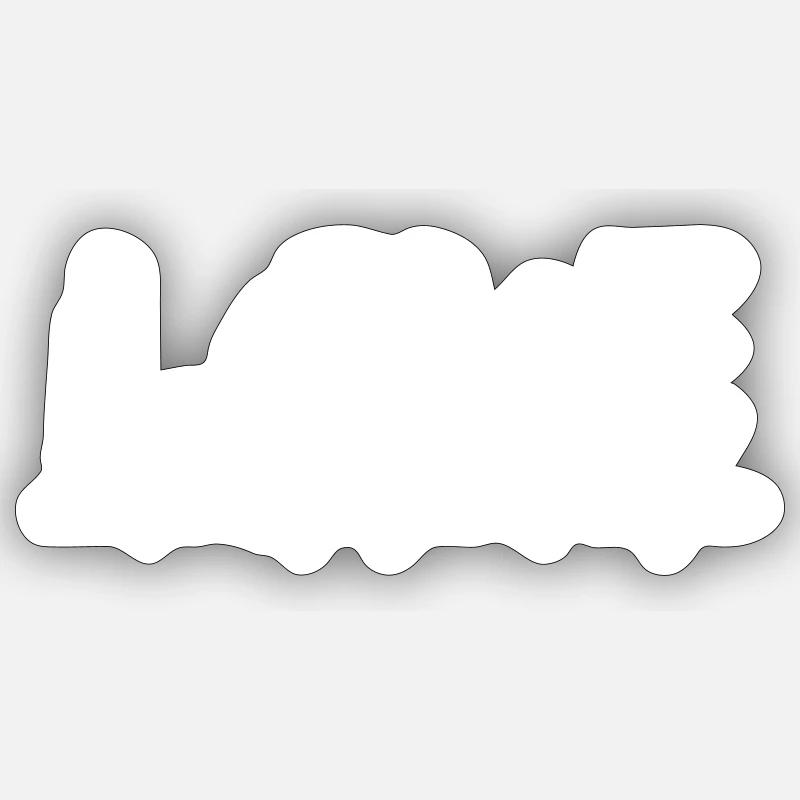Sticker Größe S (10 x 10 cm) - 