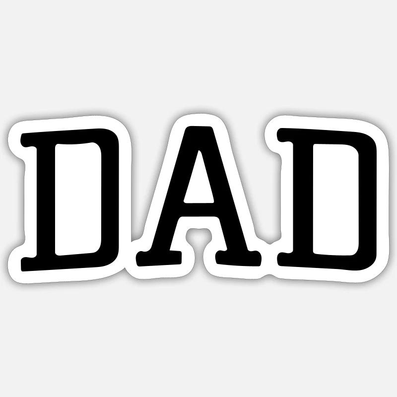 Tat - Sticker Größe S (10 x 10 cm) - Mattweiß