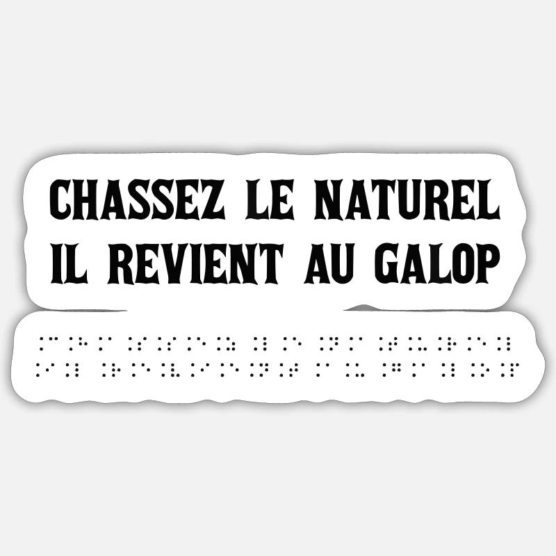 Sticker taille S (10 x 10 cm) -