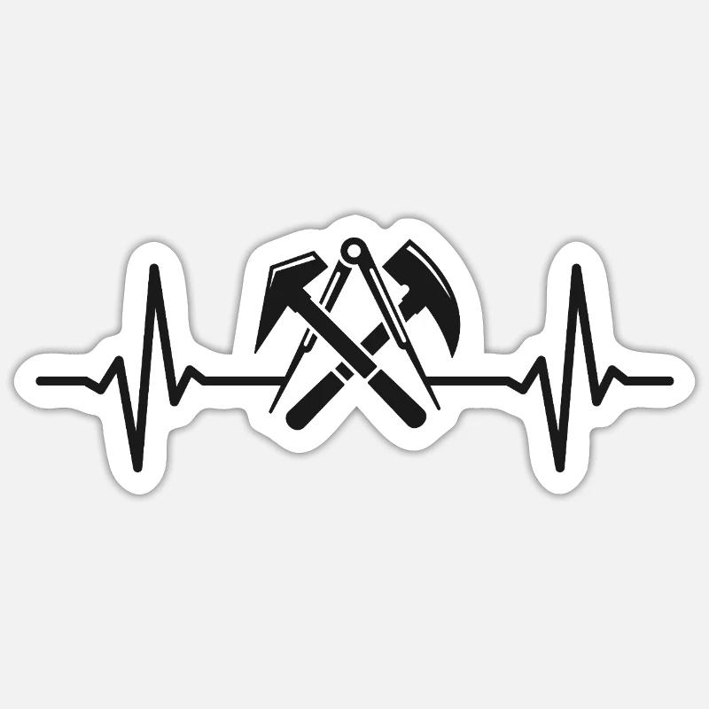 Sticker Größe S (10 x 10 cm) - 
