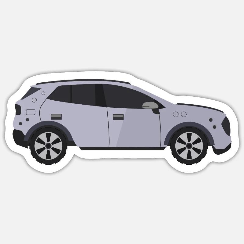 Auto Sticker Größe S (10 x 10 cm)