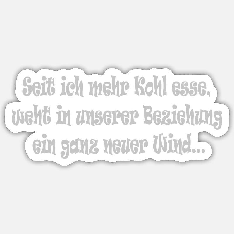 A new wind... - Sticker size S (10 x 10 cm) - white matte