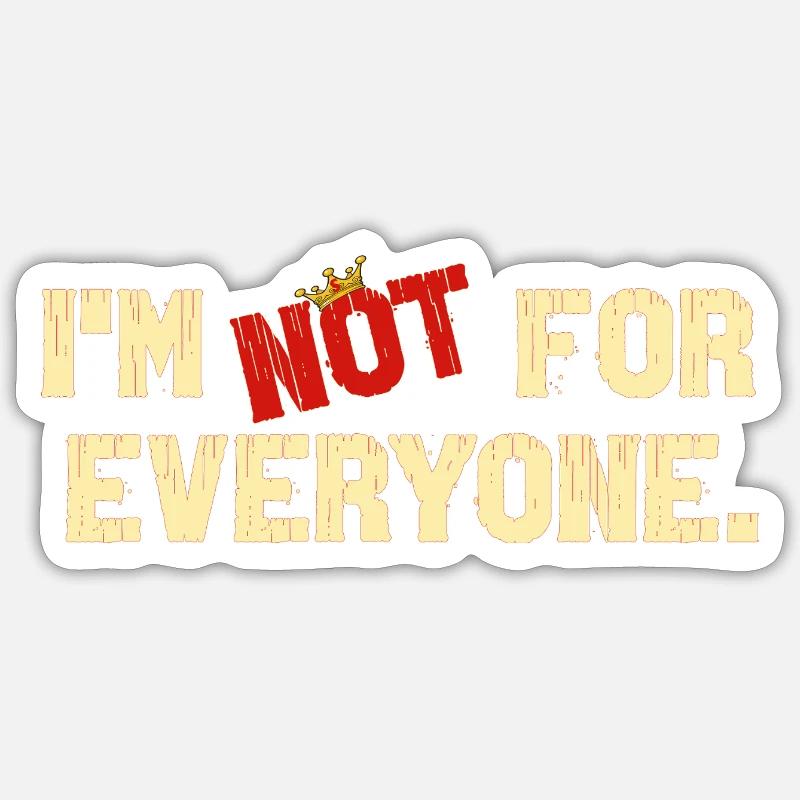IM1 - Sticker taille S (10 x 10 cm) - blanc mat