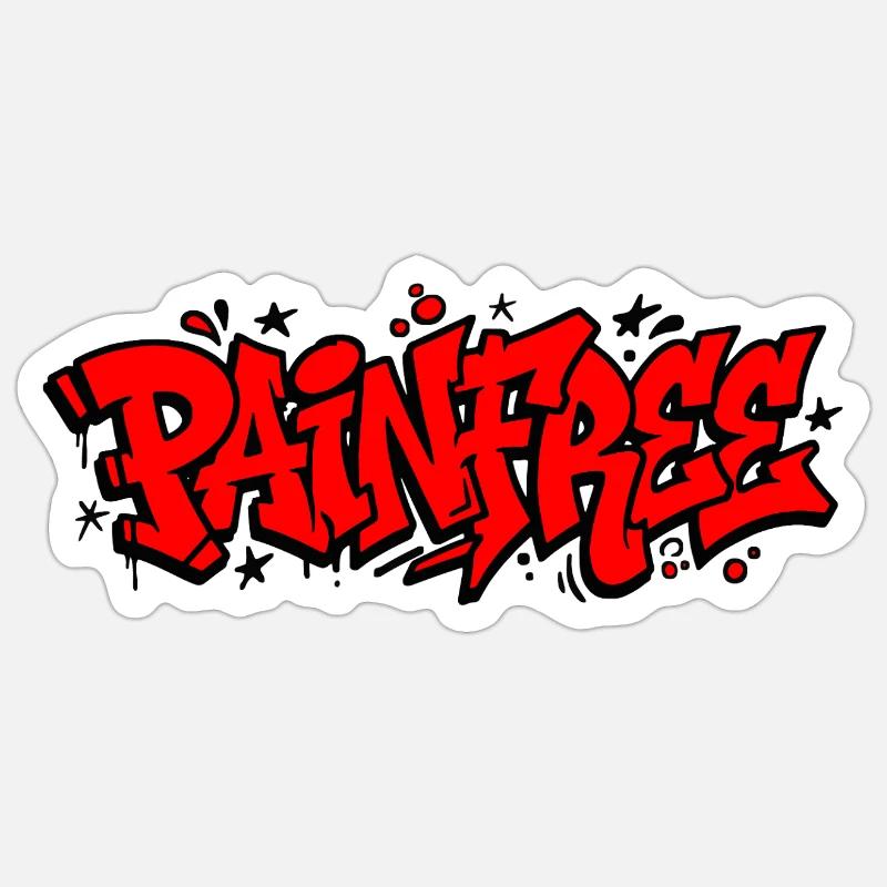 Graffiti Painter Lettering Sticker size S (10 x 10 cm)