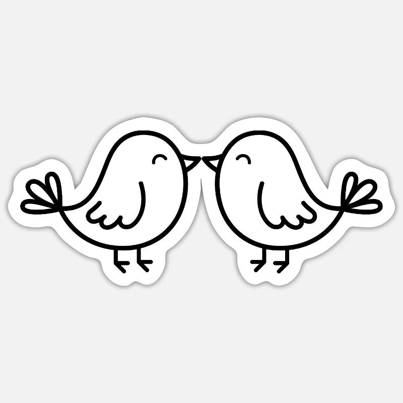 Sticker taille S (10 x 10 cm) - 