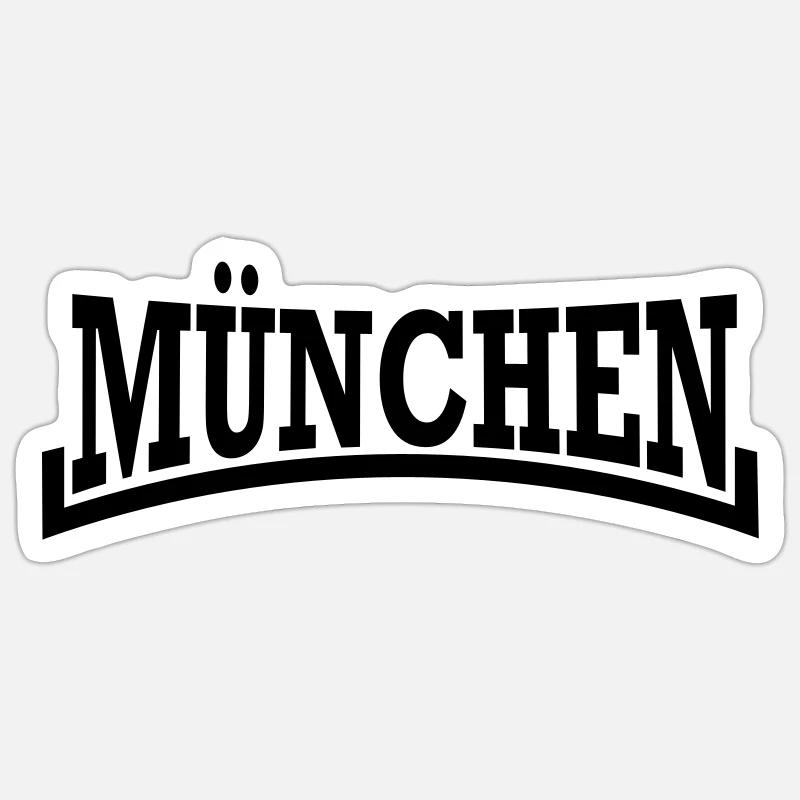 München Sticker Größe S (10 x 10 cm)