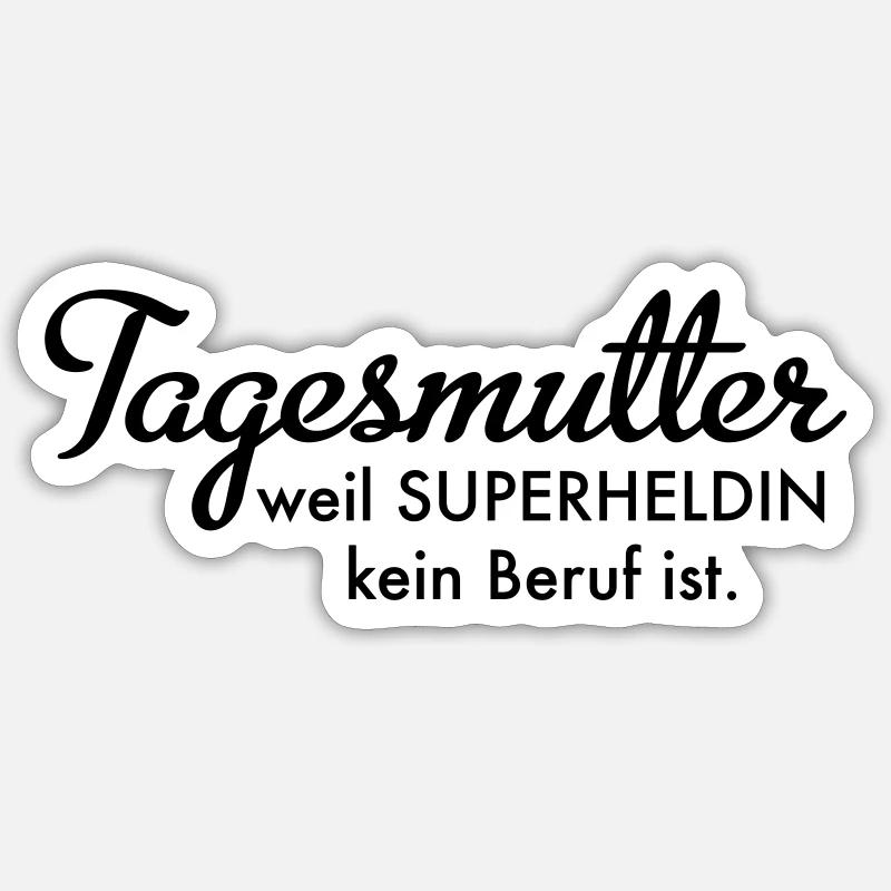 Tagesmutter Sticker Größe S (10 x 10 cm)