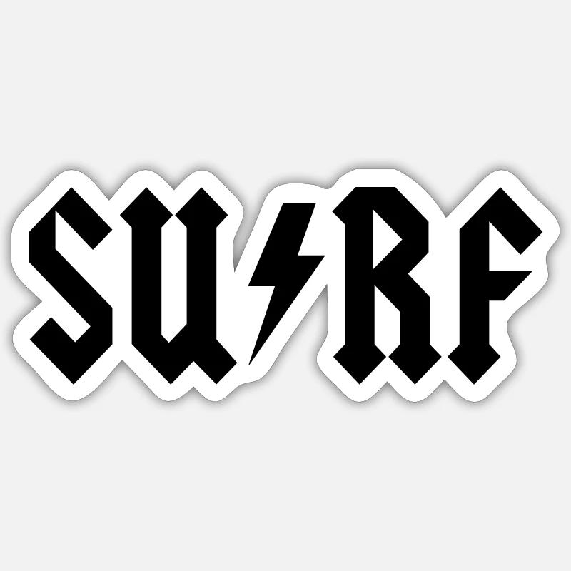 surf Sticker size S (10 x 10 cm)