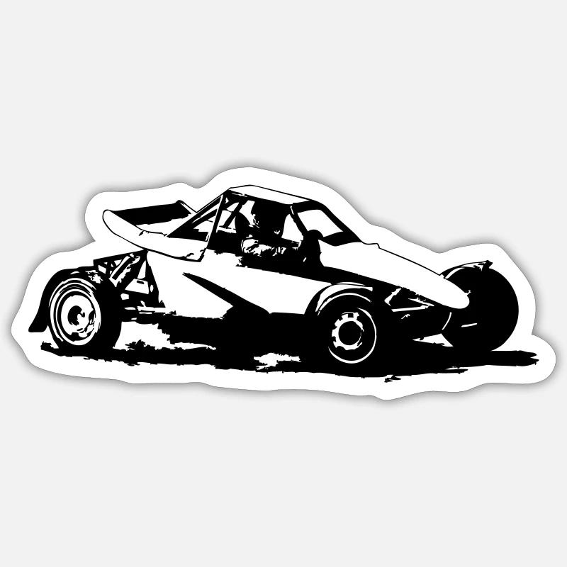 Autocross Sticker size S (10 x 10 cm)