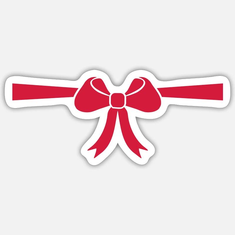 Bow Sticker size S (10 x 10 cm)