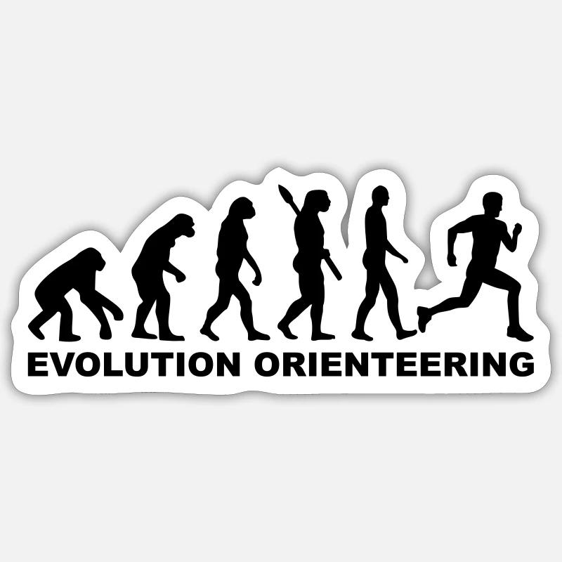 Orientierungslauf Sticker Größe S (10 x 10 cm)