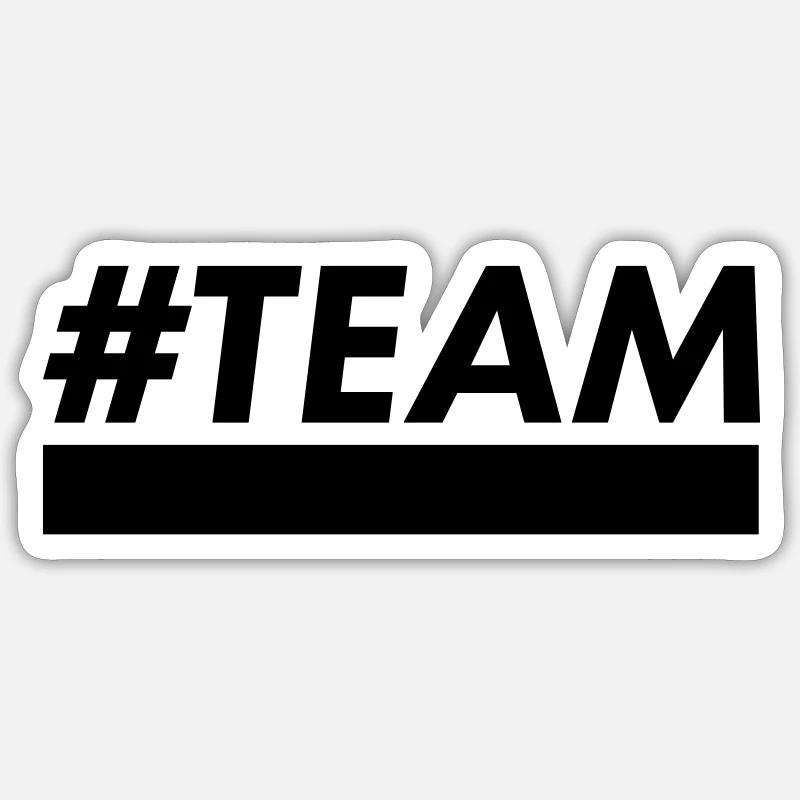 #TEAM Sticker size S (10 x 10 cm)
