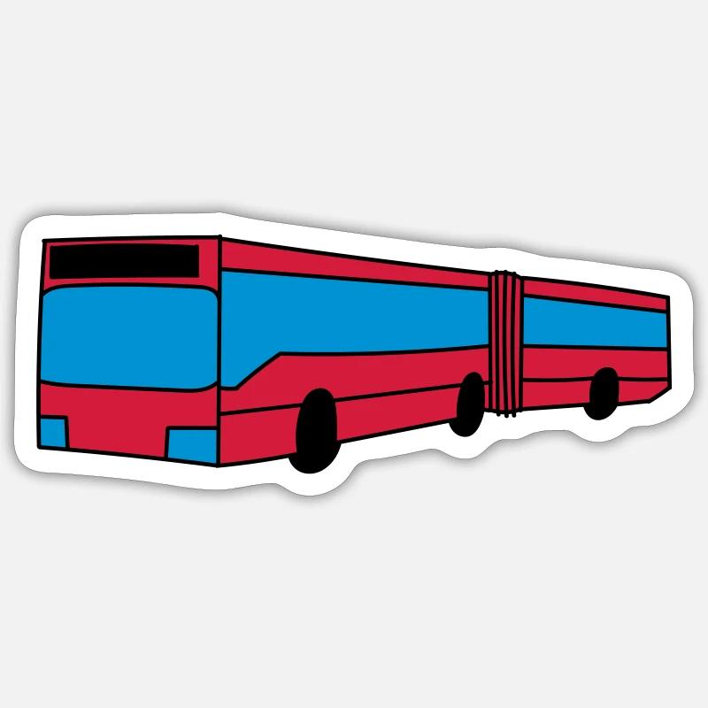 Bus Sticker Größe S (10 x 10 cm)