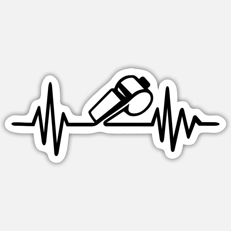 Arbitre Sticker taille S (10 x 10 cm)