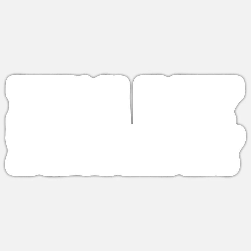 anniversaire - Sticker taille S (10 x 10 cm) - blanc mat