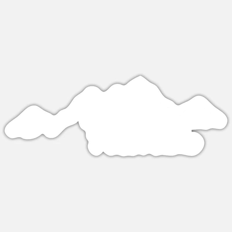 That's fine - Sticker size S (10 x 10 cm) - white matte