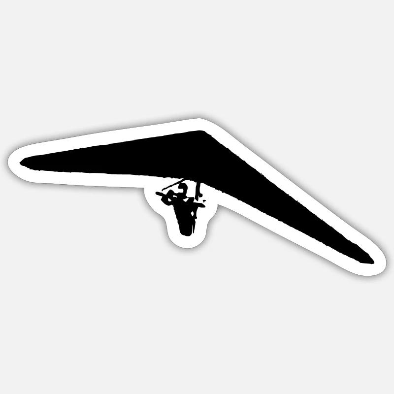 Drachenflieger Sticker Größe S (10 x 10 cm)