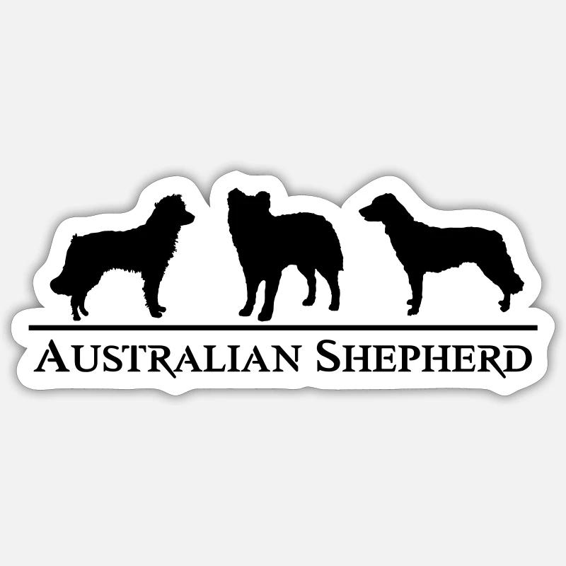 aussies Sticker Größe S (10 x 10 cm)