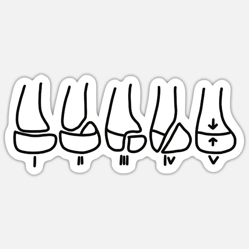 Sticker Größe S (10 x 10 cm) - 
