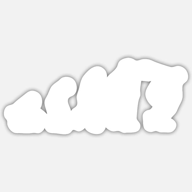 Sticker Größe S (10 x 10 cm) - 