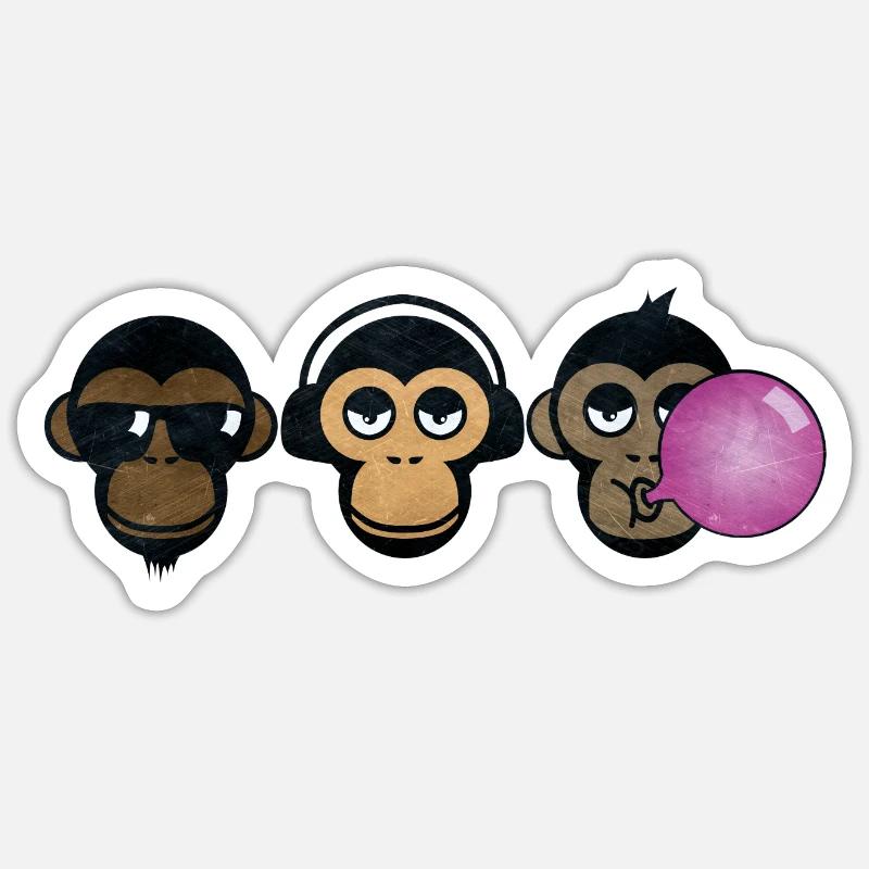 Sticker Größe S (10 x 10 cm) - 