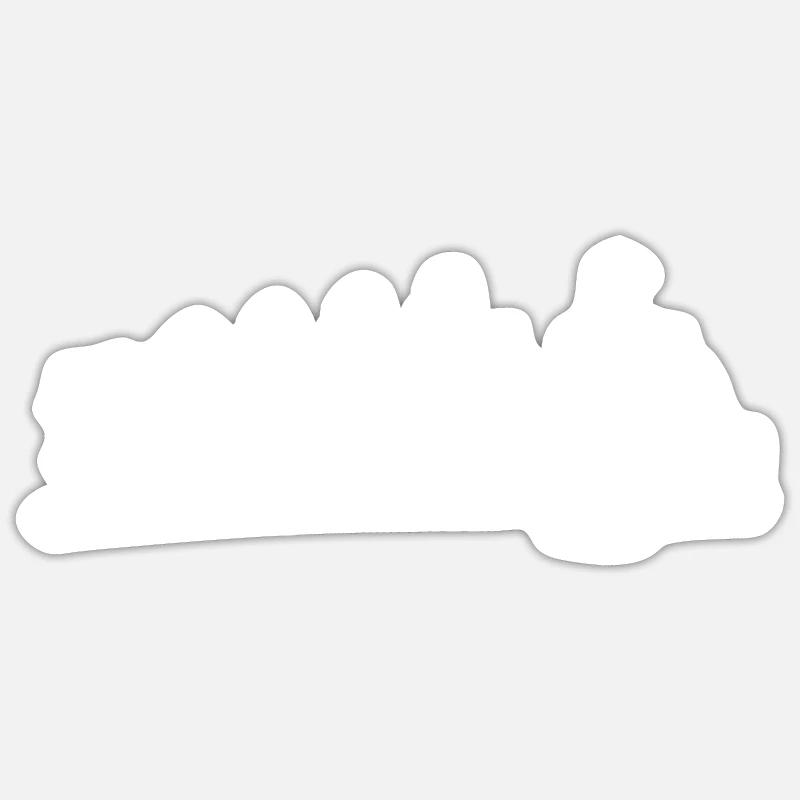 Gardener Evolution Lawnmower Sit Mower Gartenar Sticker size S (10 x 10 cm)