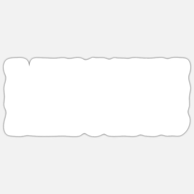 Langsam reichts - Sticker Größe S (10 x 10 cm) - Mattweiß