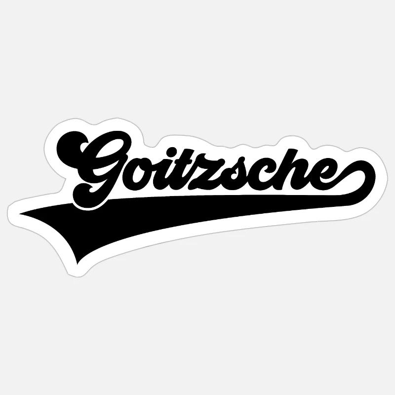 GOITZSCHE SEE GOITZSCHESEE BITTERFELD WOLFEN Sticker Größe S (10 x 10 cm)