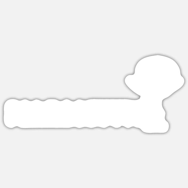 Apotheker - Sticker Größe S (10 x 10 cm) - Mattweiß