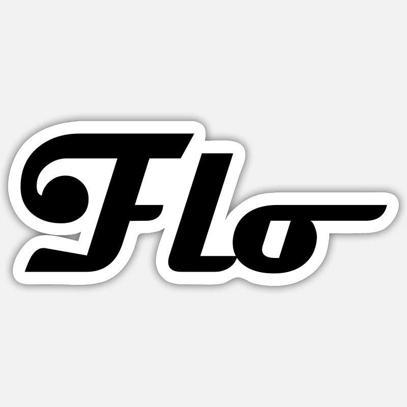 flo Sticker Größe S (10 x 10 cm)
