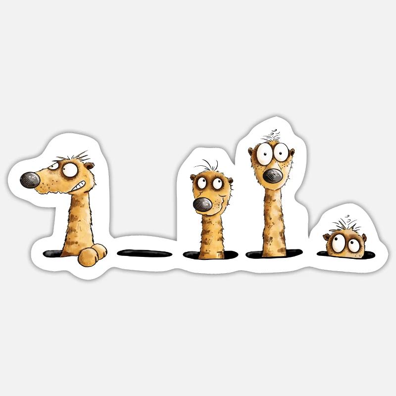 Sticker taille S (10 x 10 cm) - 