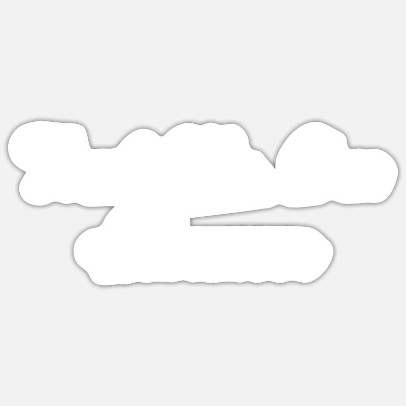Croyez-moi, je suis libanais - Sticker taille S (10 x 10 cm) - blanc mat