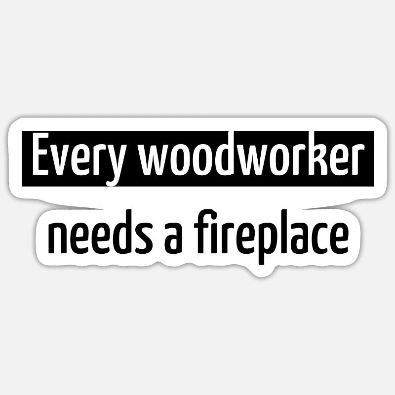 construction carpenter aaron carpenter tshirts fun Sticker Größe S (10 x 10 cm)