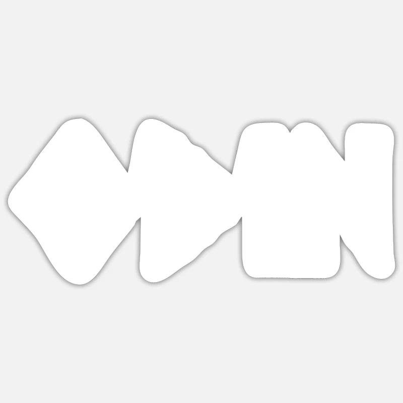 Sticker Größe S (10 x 10 cm) - 