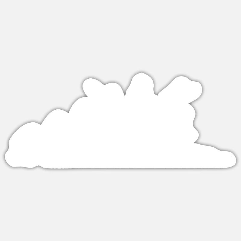 Evolution Einradfahrer Sticker Größe S (10 x 10 cm)