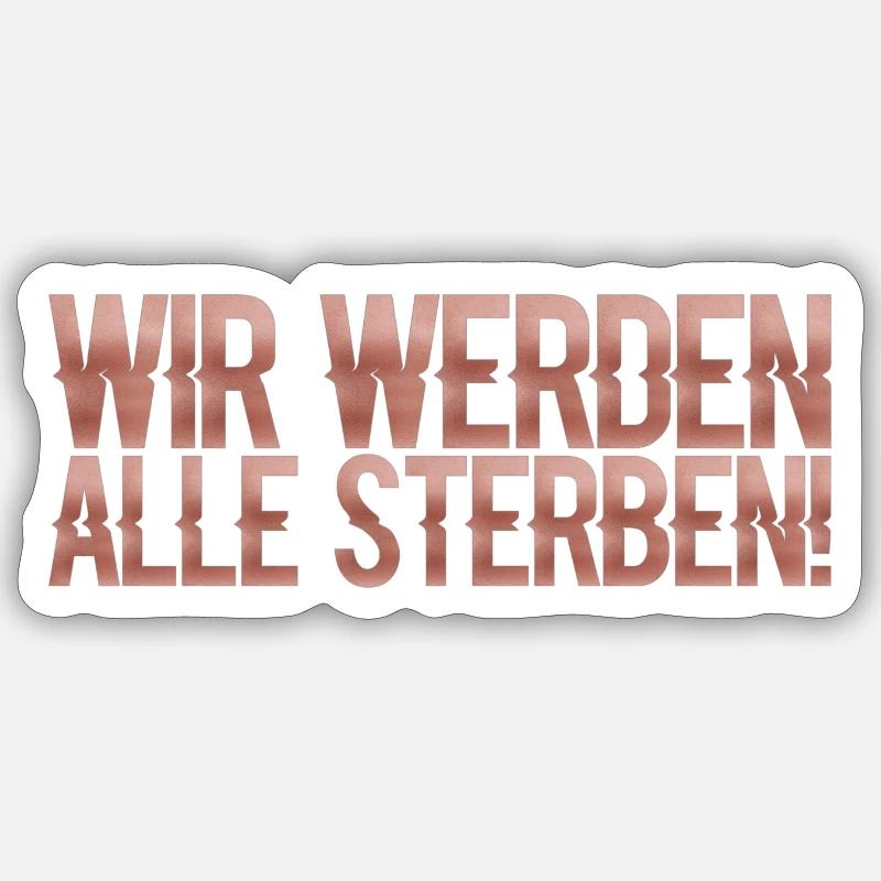 Sticker Größe S (10 x 10 cm) - 