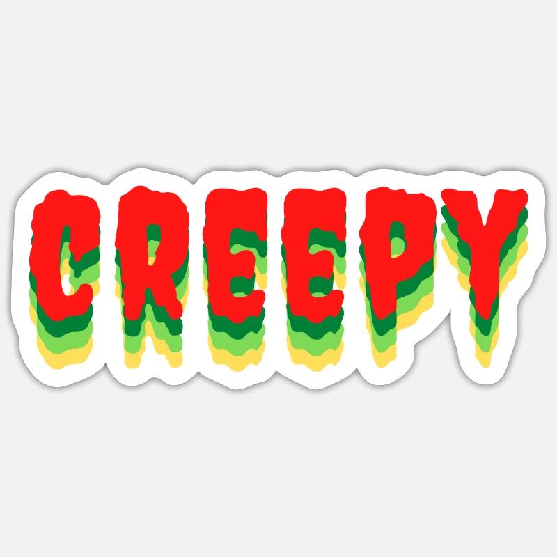 Sinister - Sticker Größe S (10 x 10 cm) - Mattweiß