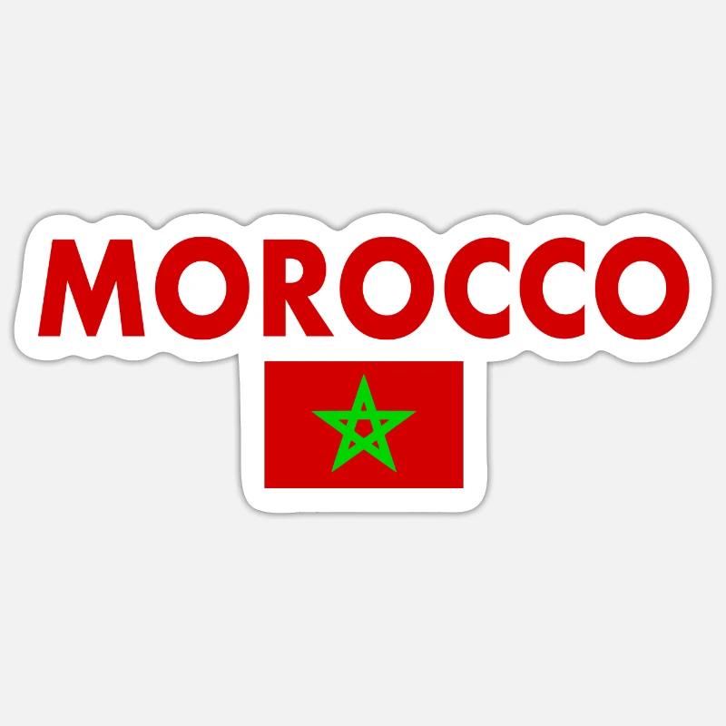 Morocco Sticker size S (10 x 10 cm)