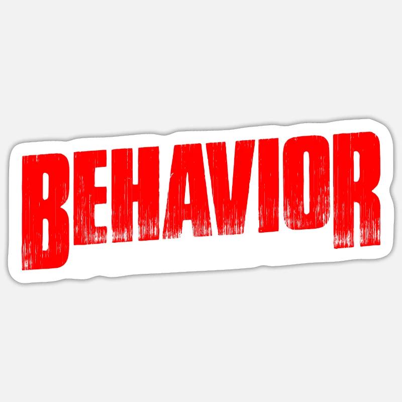 Behavior Is Communication 13 Sticker size S (10 x 10 cm)