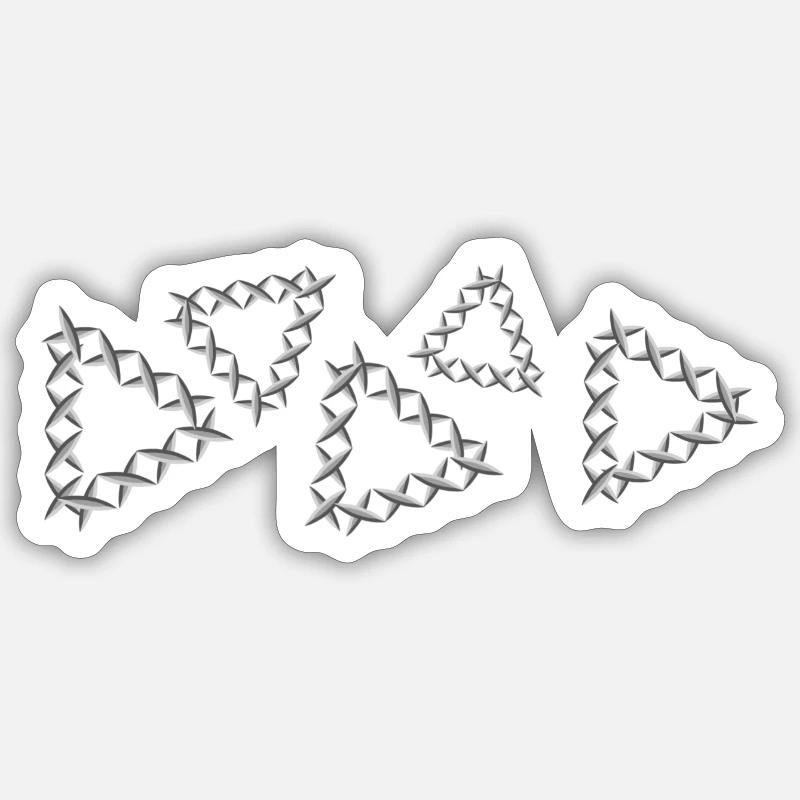 Sticker size S (10 x 10 cm) -