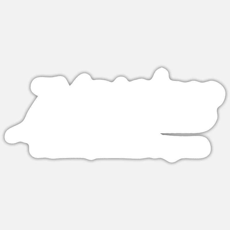 Gothic Lover Darkness Is Silence, Solitude And Sticker size S (10 x 10 cm)