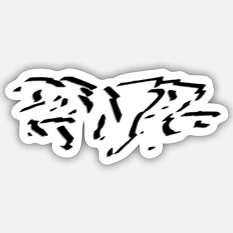 Sticker size S (10 x 10 cm) - 