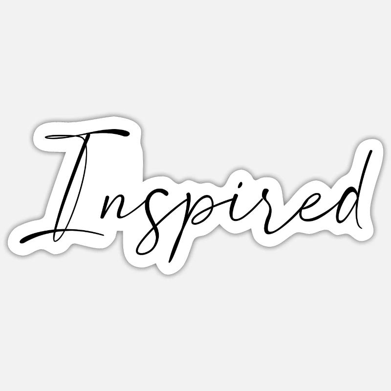 Imspired Sticker taille S (10 x 10 cm)