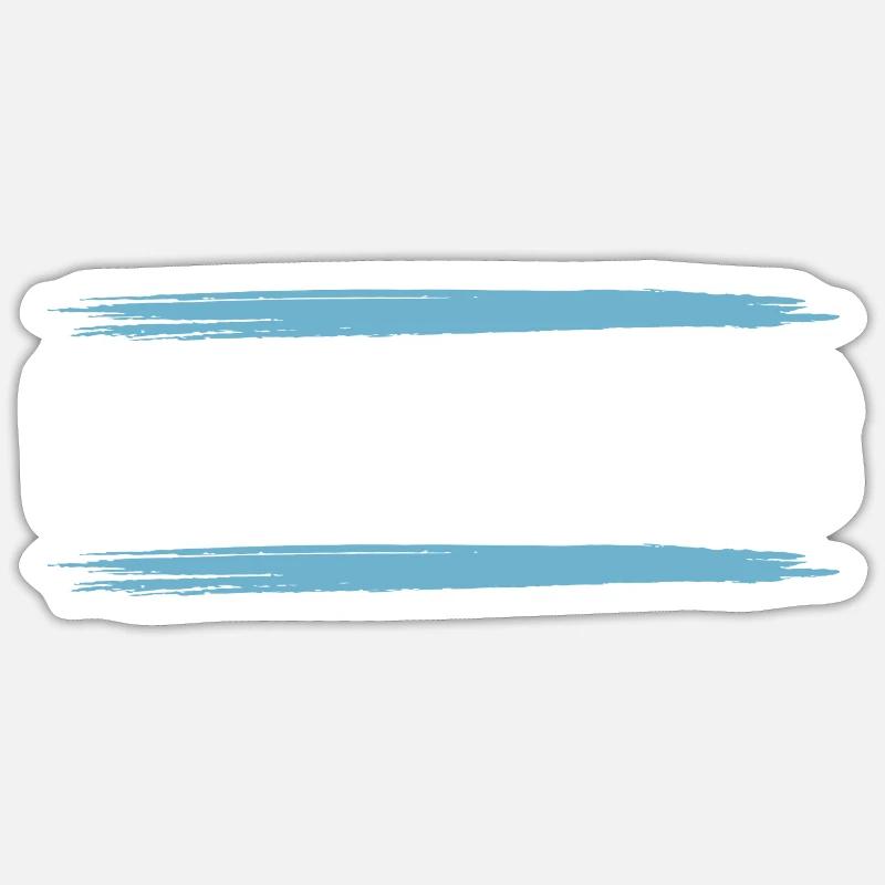 Matthias - Sticker taille S (10 x 10 cm) - blanc mat