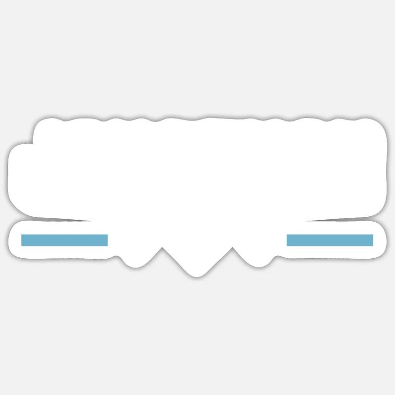 Jonathan - Sticker Größe S (10 x 10 cm) - Mattweiß