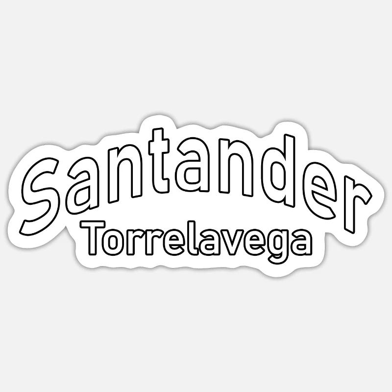 Santander Torrelavega Sticker Größe S (10 x 10 cm)