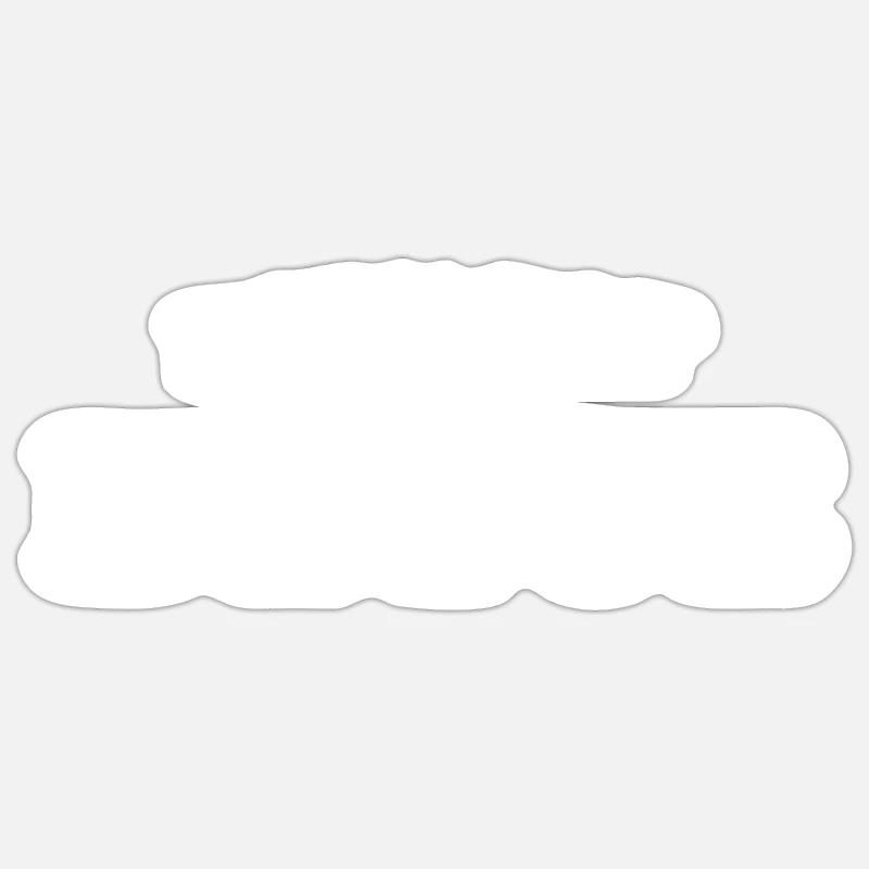 Dieu est Belge - Sticker taille S (10 x 10 cm) - blanc mat
