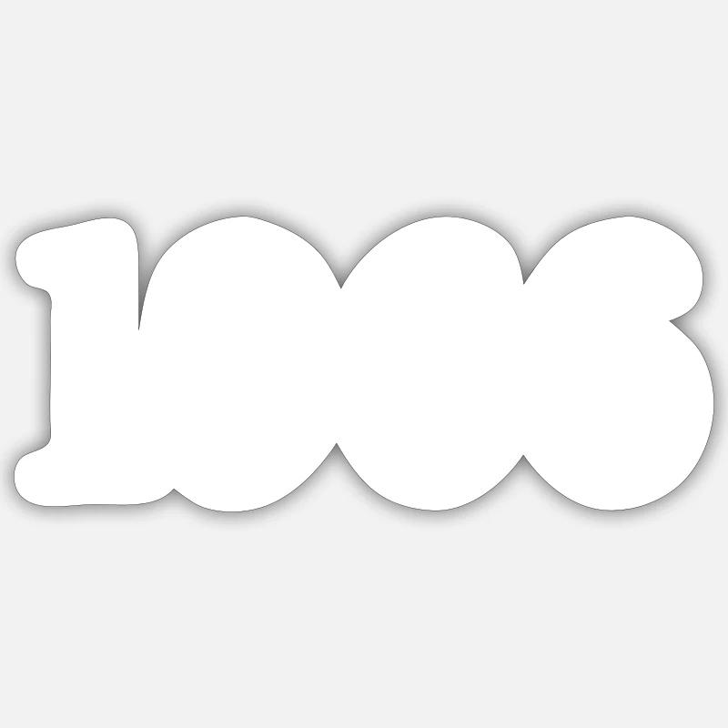 Sticker Größe S (10 x 10 cm) - 