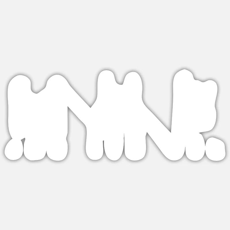 D2R Runic word Enigma - Sticker size S (10 x 10 cm) - white matte